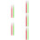 10St Eetbare Baking Pens Multi Kleurig Voor Cake Decoratie En 10