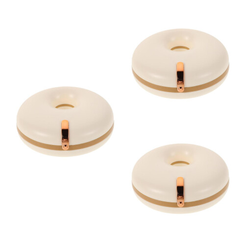 3St Orthodontische Retainer Case Draagbaar Compact Kunststof 2