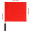 Referee Flags Stainless Steel Sponge Handle Red 2Pcs 2