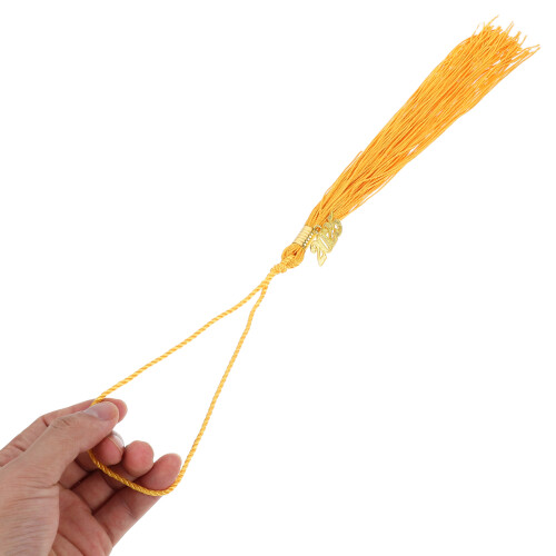 6Pièces Pompons Polyester Pour Chapeaux De Remise De Diplômes 2