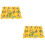 2Ensembles Puzzle Circuit Voitures Plastique Stimulation Enfant 8
