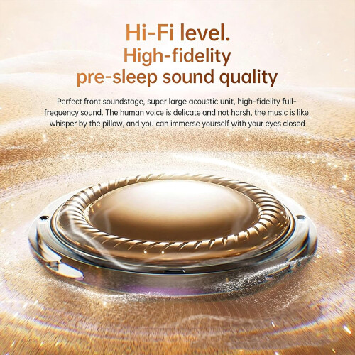 Ultra-Thin Bluetooth 6.0 Pillow Speaker for Sleep, Timer, Compatible with All Devices (1PC) 2