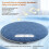 Ultra-Thin Bluetooth 6.0 Pillow Speaker for Sleep, Timer, Compatible with All Devices (1PC) 4
