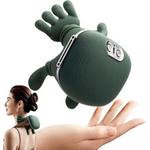 Shiatsu Shoulder & Neck Massager with 3-Speed Adjustment, Deep Tissue Relief for Back, Lower Abdomen – Compatible with All Users