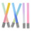 12Pcs Colored Pencil Extenders Plastic Holders for Artists Drawing Use 3