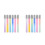 12Pcs Colored Pencil Extenders Plastic Holders for Artists Drawing Use 8