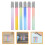 12Pcs Colored Pencil Extenders Plastic Holders for Artists Drawing Use 10