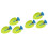 6Pcs Faucet Handle Extenders Sky-Blue Splash Control for Baby Use 4