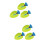 6Pcs Faucet Handle Extenders Sky-Blue Splash Control for Baby Use 7