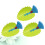 6Pcs Faucet Handle Extenders Sky-Blue Splash Control for Baby Use 11