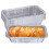 Aluminum Foil Cake Tray Rectangular 22x11.5x6cm 1