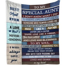 Sherpa Throw Blanket 50x60 Inches