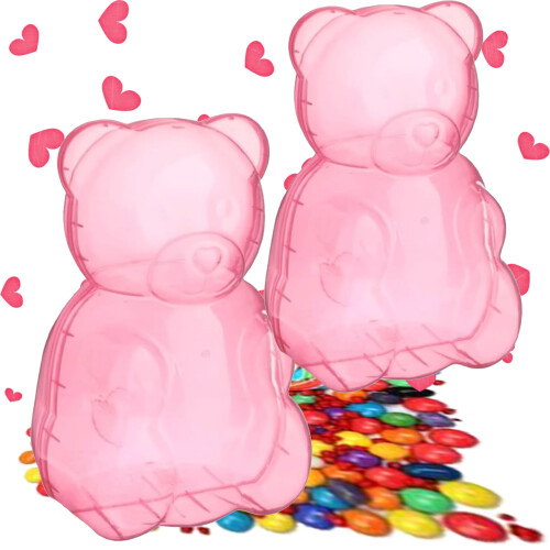 Gummy Bear Container Clear Plastic 16 Inch