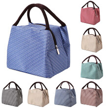 Sac à lunch isotherme Bento pour femmes, compact et réutilisable, transformable en sac à lunch isotherme.