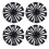 15in Steel Wheel Hubcaps 4 Pack UK 3