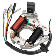 AC Állórész 2 tekercses gyújtómágnes lemez 50cc70cc90cc110cc125cc Sunl ATV Négykerekű CDI-hez