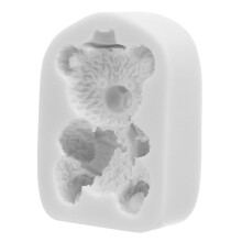 Forma de silicone em formato de urso para confeitaria e fabricação de doces, 1 peça