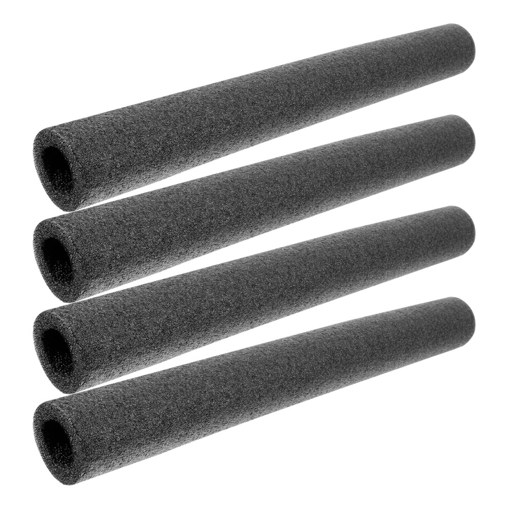 Foam Pipe Insulation Cover For Protection Black Pe Foam 4Pcs Efficient Insulation Prevents Freezing 9130661853149