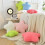 Pink Star Throw Pillow – Plush Decorative Cushion 5
