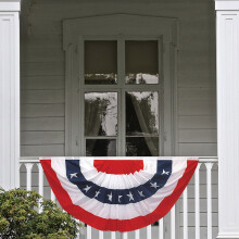 USA Pleated Fan Flag – Stars & Stripes, 5.5x8.2 in
