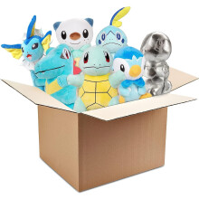 Pokémon Vattentyp 20 cm plysch blandad låda, 3-pack överraskningsgosedjur