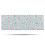 Floral Microfiber Bathroom Rug 17x47 Inch 1