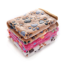 1Pack3Blankets Couverture polaire premium ultra douce et moelleuse pour animaux de compagnie, jeté en flanelle pour chien, chiot et chat, motif