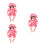 3Sets Duurzame Kleding Jumpsuit Voor 4