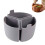 MOQIN silicone slow cooker liners 3-compartment reusable 4