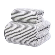 Ensemble de serviettes de bain Elainilye, 2 serviettes épaisses à séchage rapide - Grande capacité d'absorption, douces et idéales pour le bain