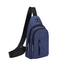 Pánská crossbody taška přes rameno, ležérní batoh přes rameno, externí nabíjecí USB náprsní taška, denní batoh pro turistiku a