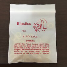 Orthodontische elastiekjes van latex, niet-giftig, 100 stuks