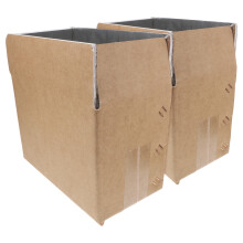 Lot de 2 boîtes d'expédition isothermes avec doublure en aluminium. Boîtes isothermes pour l'expédition, le transport et la livraison.