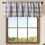 Buffalo Check Window Valances 2 Pack 56"W x 16"L 1