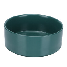 HOOWIFFY Green Ceramic Pet Feeding Bowl for Dogs and Cats, Non-, Easy to Clean, Food Storage Container