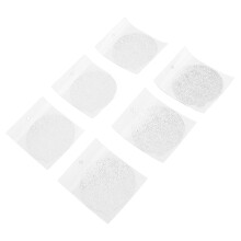 Couvercle de capsule de café 59 mm en feuille d'aluminium argentée, lot de 50 pièces