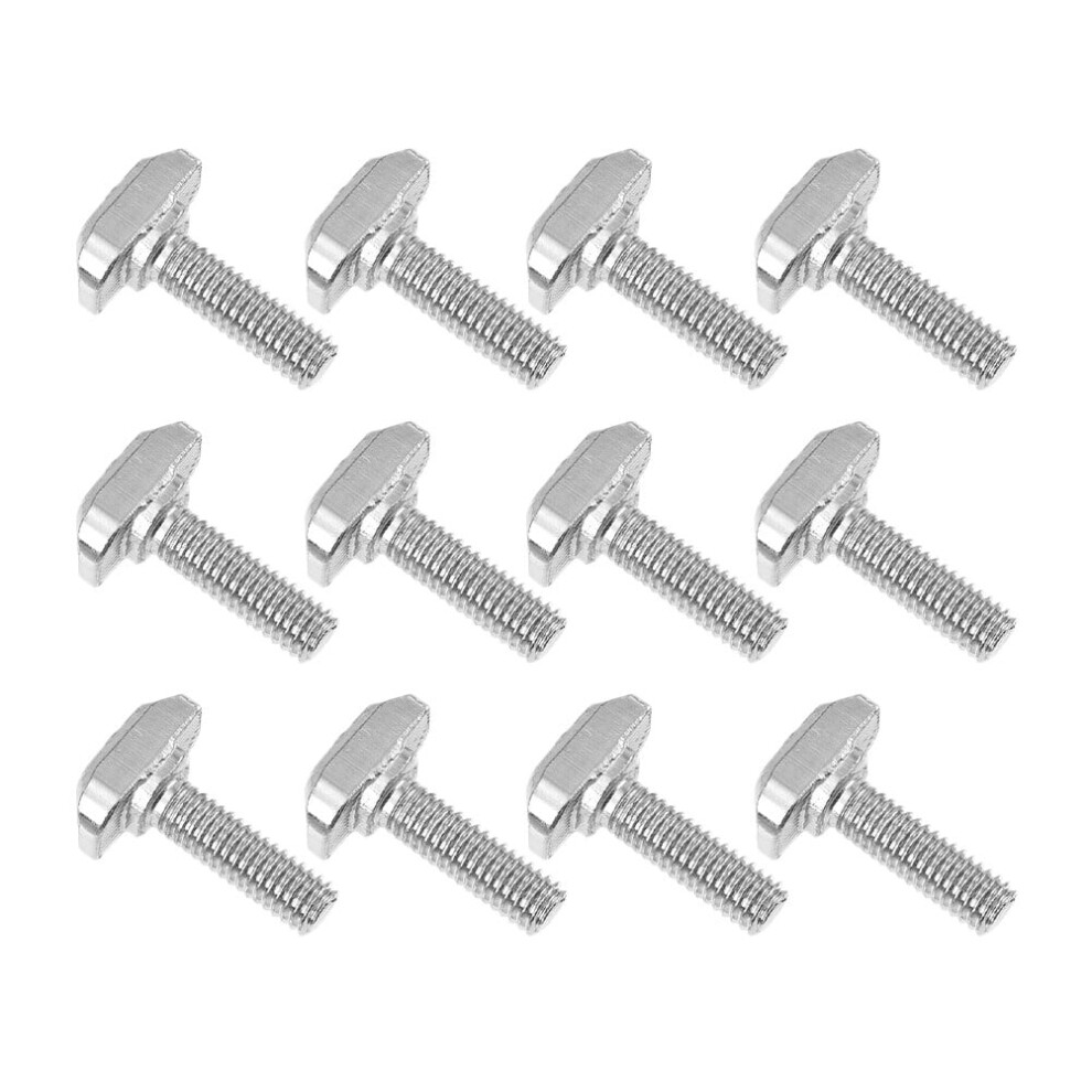 Frcolor 50Pcs T Slot Bolt M8x25 Hammer Head Bolt T Track Bolt Drop-In Bolt Replacement 9130661850414