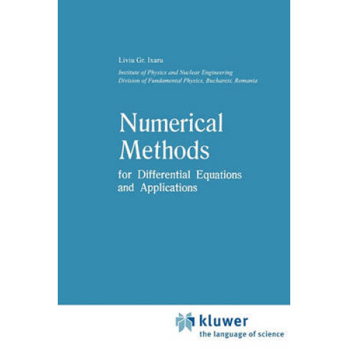 Numerical Methods for Differential Equations and Applications