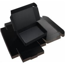 Boîtes d'expédition noires 23 x 15 x 5 cm (lot de 20)