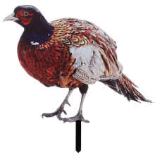 Animais realistas para decoração de jardim: Faisão (1 unidade, 23 x 0,3 x 20 cm)