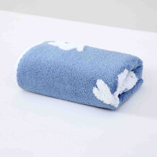 Serviette de toilette en velours jacquard lapin ultra-doux, super absorbante et douce – Serviette de salle de bain standard pour un usage quotidien