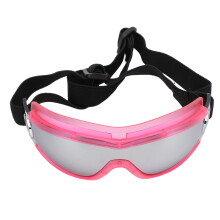 Occhiali da Sole con Montatura Rosa e Protezione UV per Cani di Taglia Media e Grande