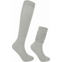 1 pereche șosete pentru femei, șosete extra lungi și groase, până la genunchi, șosete solide din bumbac moale pentru femei
