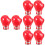 8Pièces Broches Sports Boxe Accessoires Mode 8