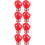 8Pièces Broches Sports Boxe Accessoires Mode 10