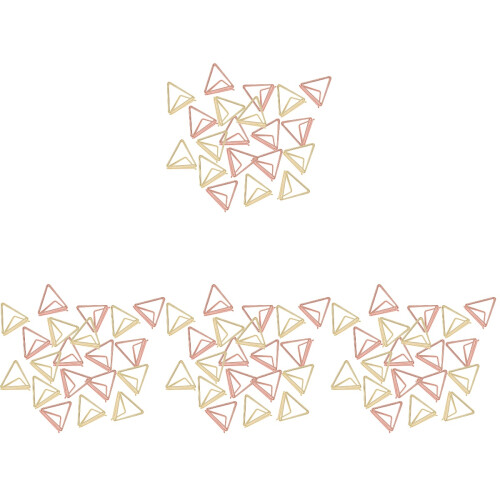 160Stk Multipurpose Memo Clips Metall Kartenhalter Bunt 1
