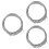 15Pièces Ensemble Cordes En Acier Argent Pour Basse 5 Cords 7