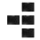 4Pièces Porte-Documents A3 Noir Clip Métallique Usage Scolaire 7