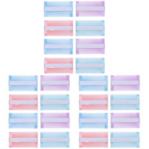24Pcs Lightweight Double Sided Pet Combs Fine Tooth Plastic Hair Combs 1