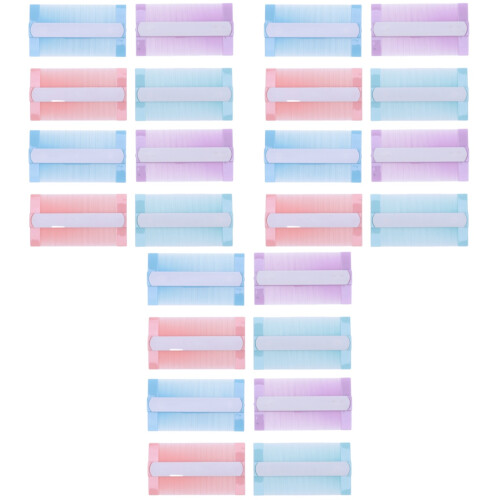 24Pcs Lightweight Double Sided Pet Combs Fine Tooth Plastic Hair Combs 2